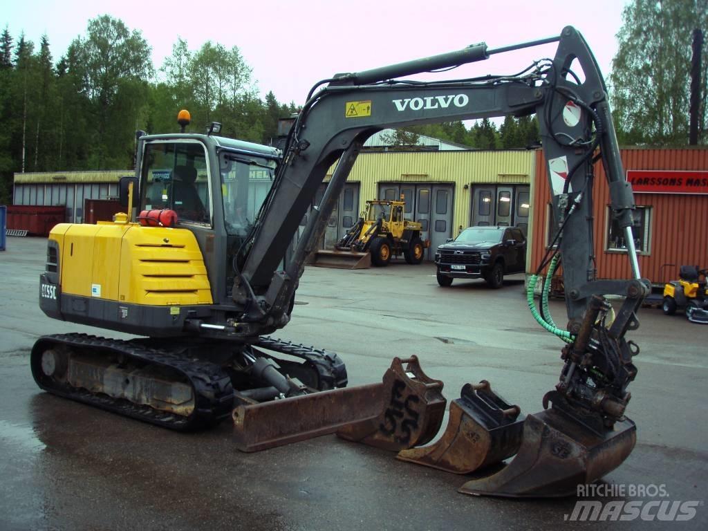 Volvo EC 55 C حفارات صغيرة أقل من 7 طن (حفارات صغيرة)