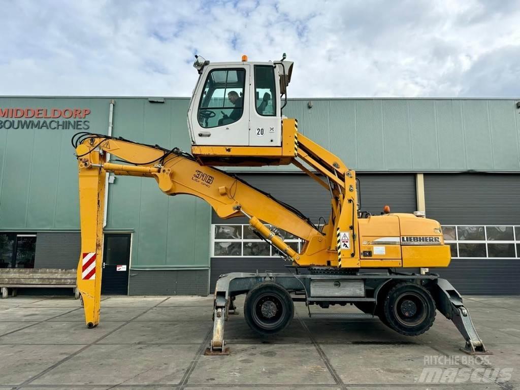 Liebherr A 316 مناولات المخلفات / مناولات صناعية