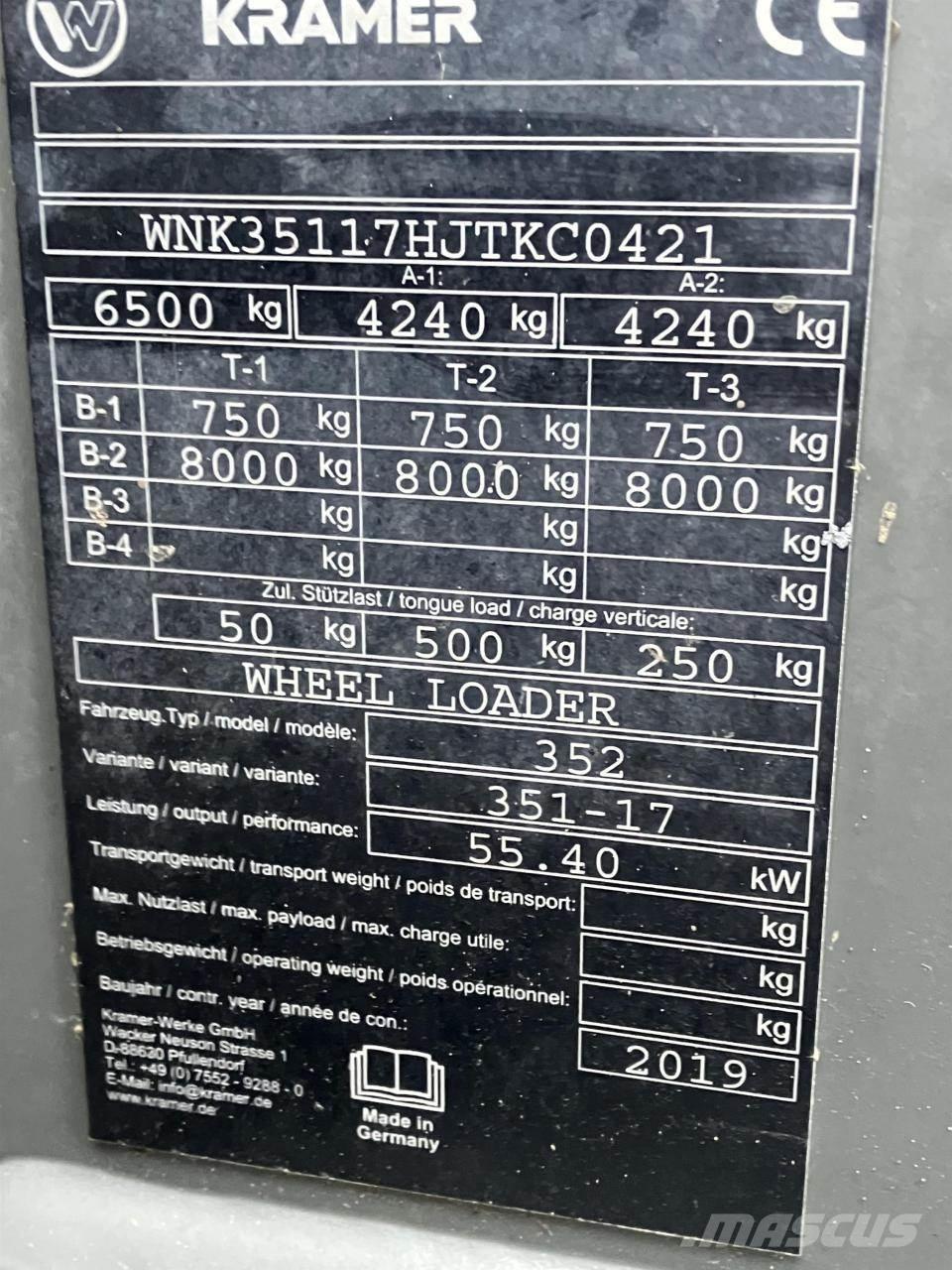 Kramer 8085T معدات مناولة لأغراض الزراعة