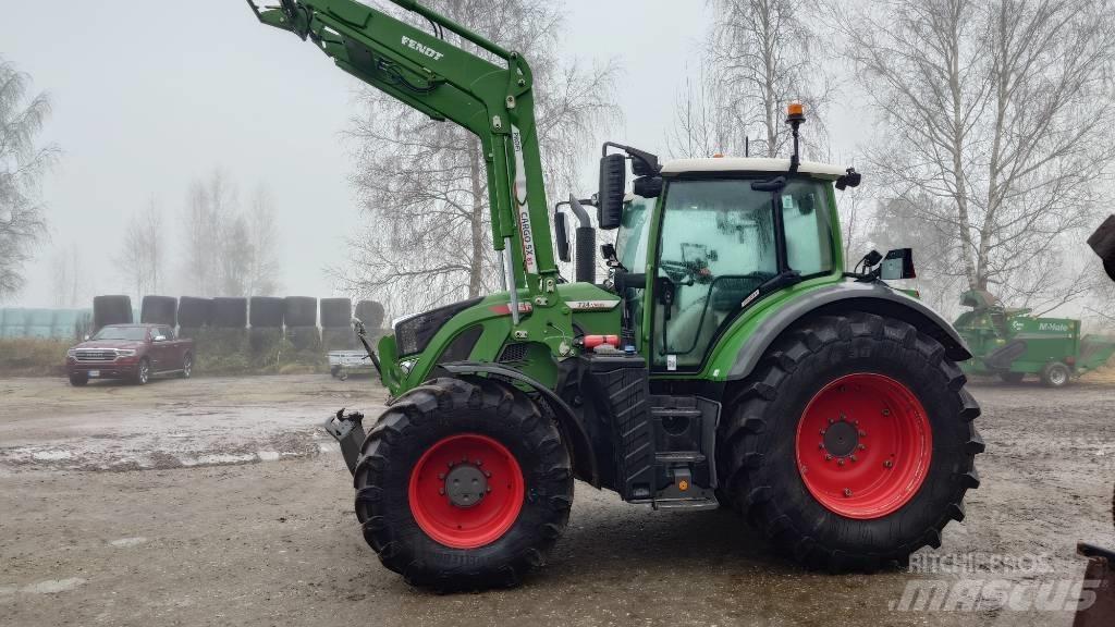 Fendt 724 Profi Plus الجرارات