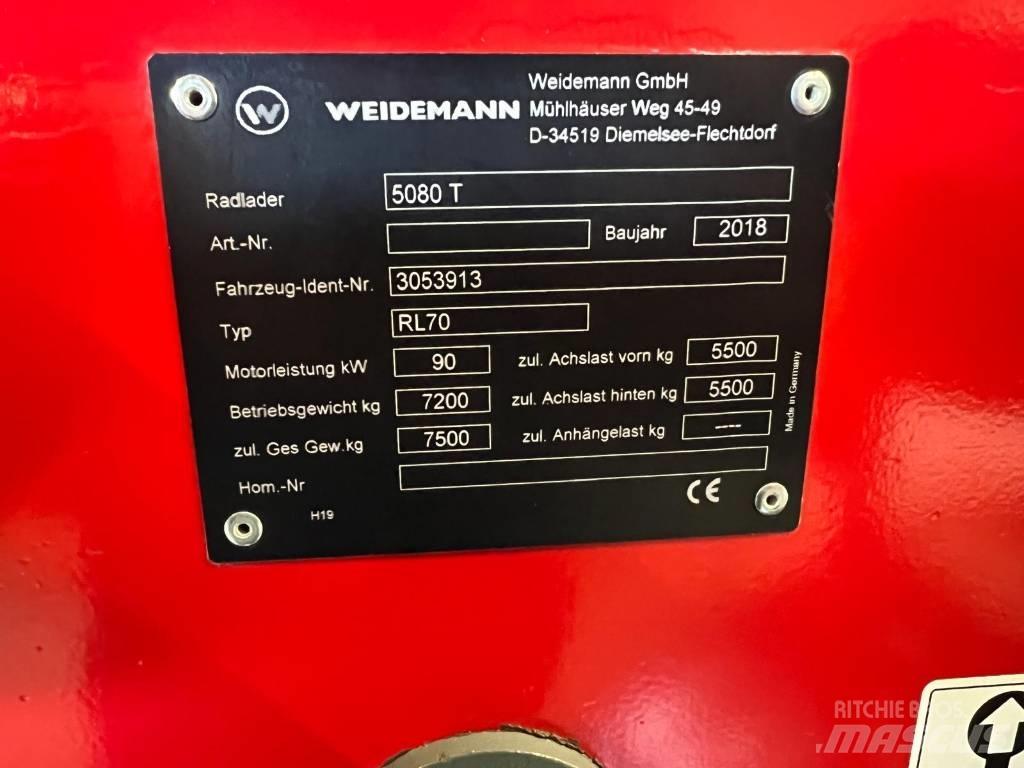 Weidemann 5080T معدات مناولة لأغراض الزراعة