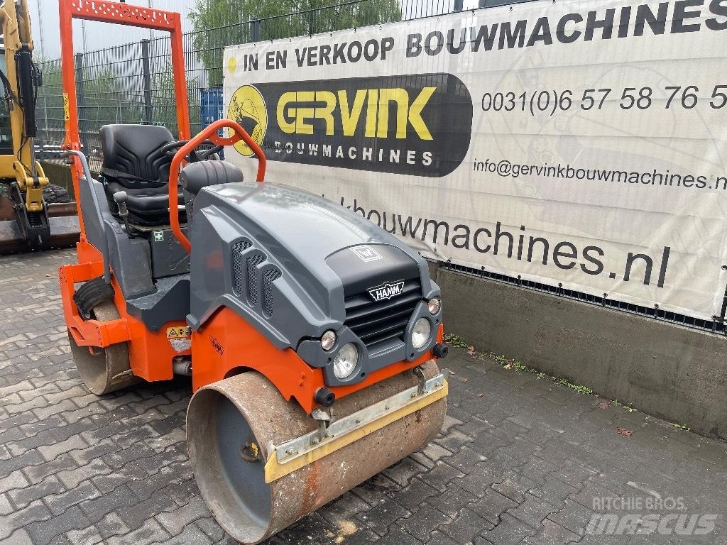 Hamm HD 10 C VV مداحل ثنائية الاسطوانة