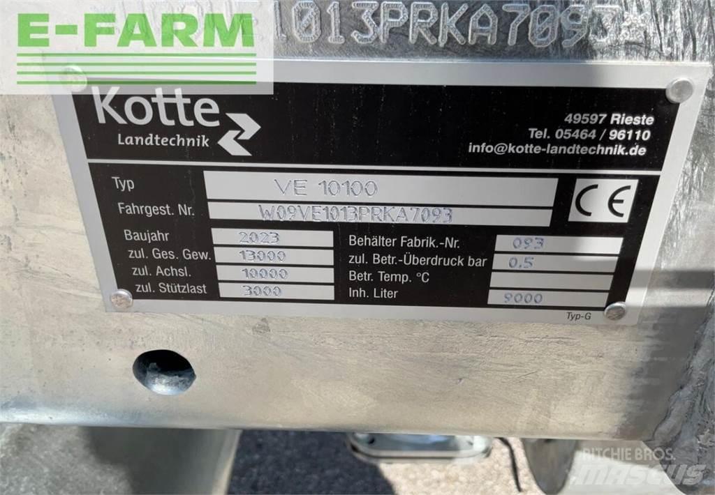 Kotte ve9.500 نصف مقطورات مقطورة 