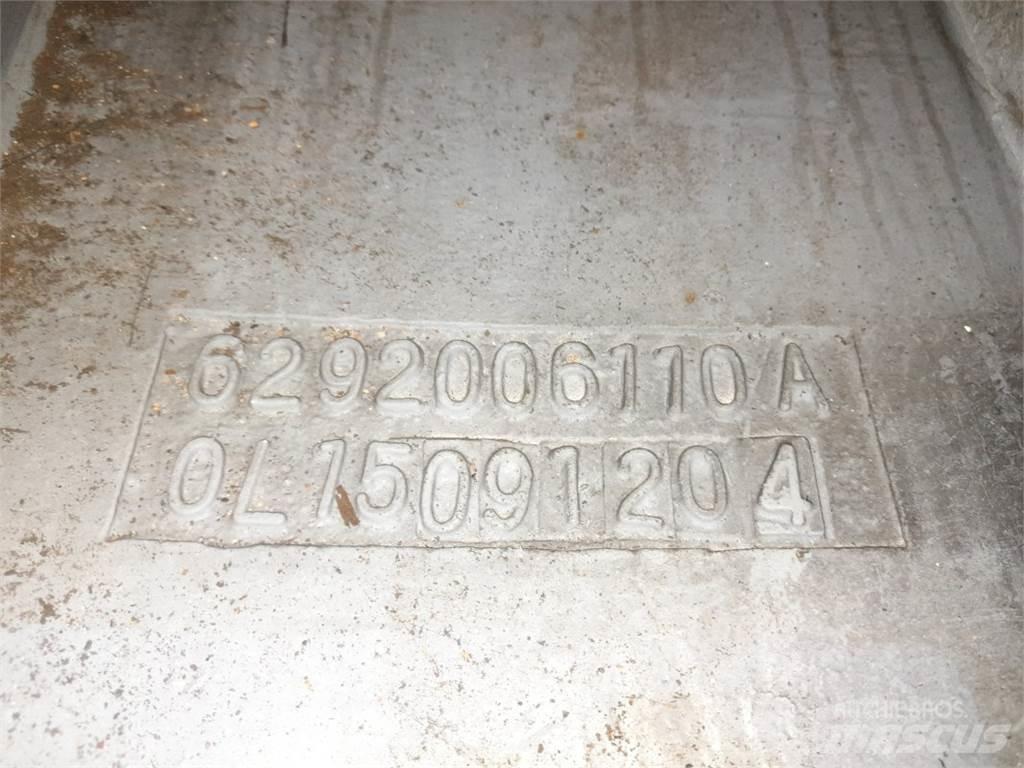 Terex TC85 Weights الشاسيه والتعليق