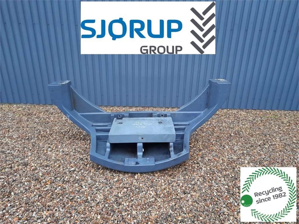 Terex TC85 Weights الشاسيه والتعليق