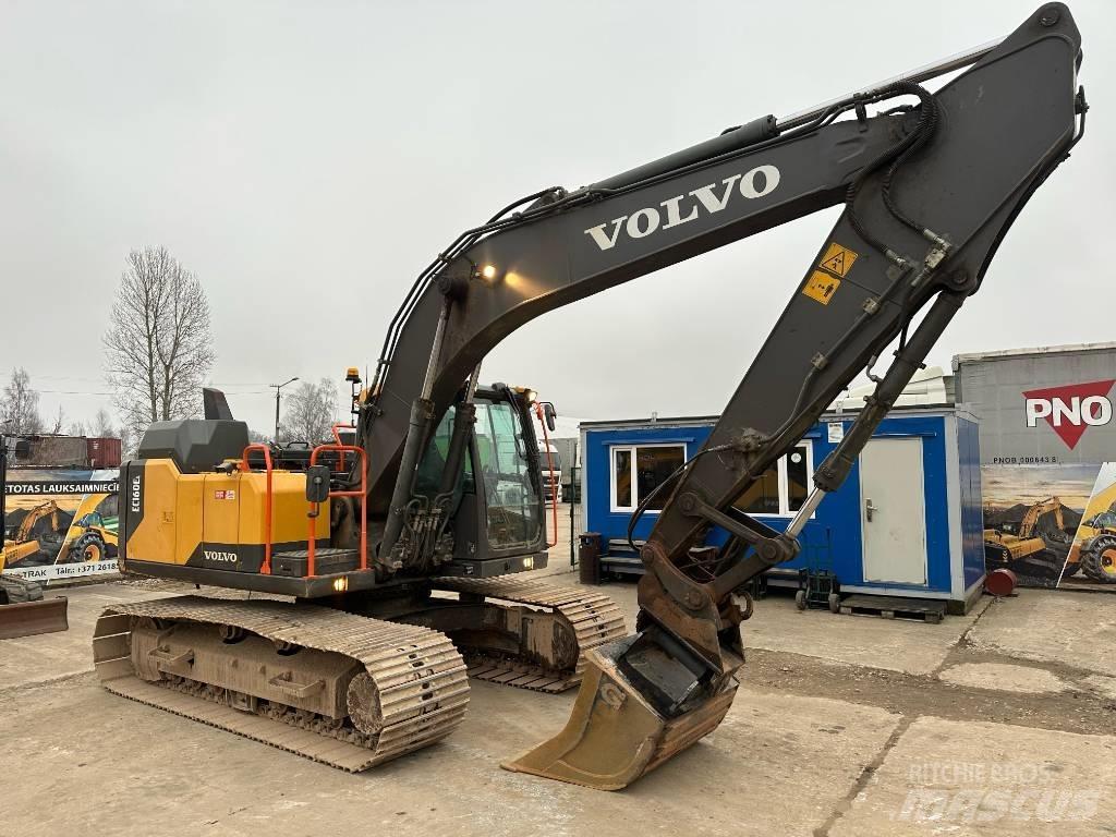 Volvo EC 160 EL حفارات زحافة