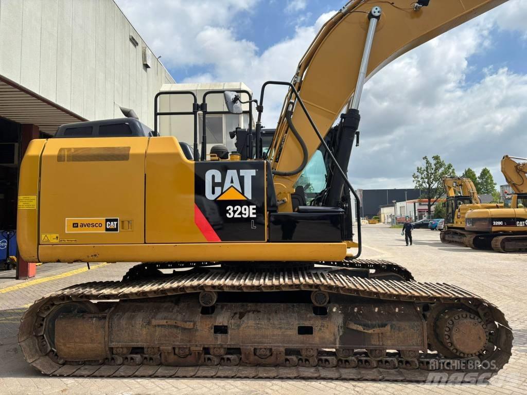 CAT 329 EL حفارات زحافة