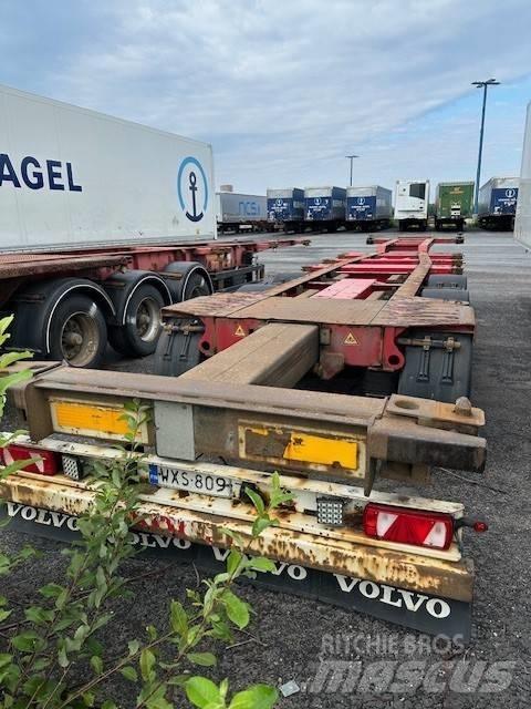 Kögel SW 24 WXS-809 نصف مقطورات حاويات