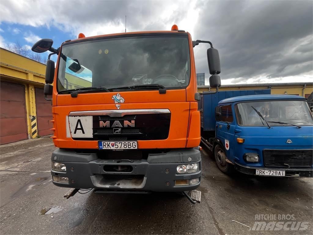 MAN TGM 18.250 4X4 شاحنات بمقصورة وهيكل