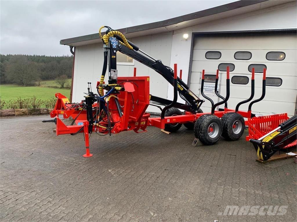  8.5to Rückewagen قاطعات وجامعات الأشجار