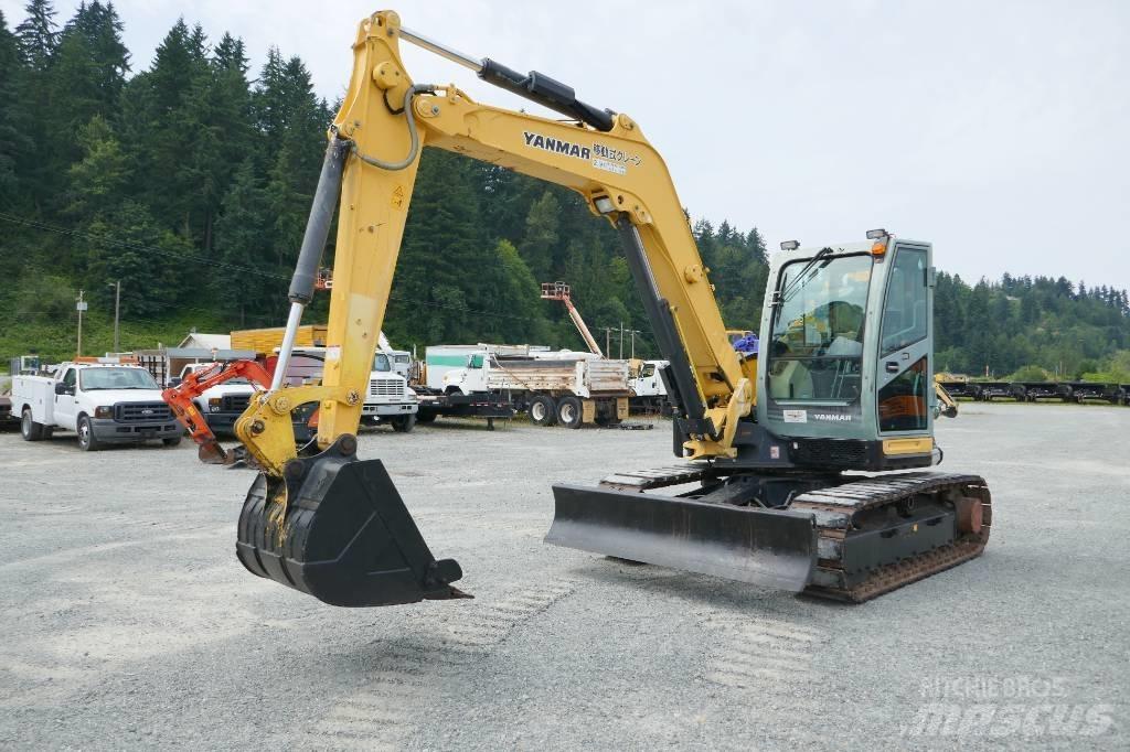 Yanmar SV 100-1 حفارات زحافة