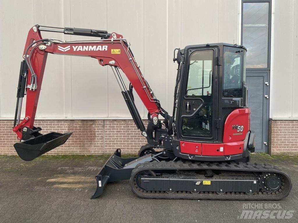 Yanmar VIO50 حفارات صغيرة أقل من 7 طن (حفارات صغيرة)