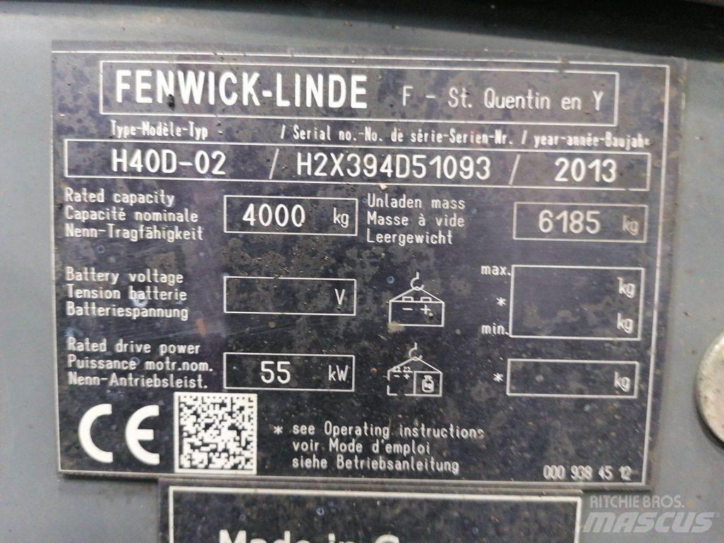 Linde H40D-02 شاحنات الديزل