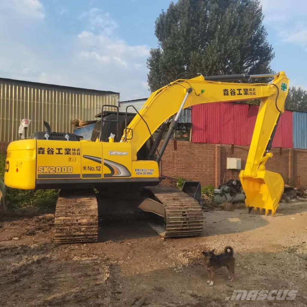 Kobelco SK 200 D حفارات زحافة