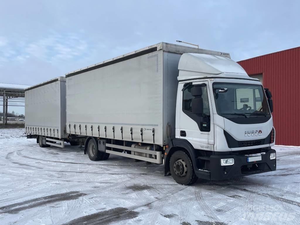 Iveco 140E 28 شاحنات ذات هيكل صندوقي