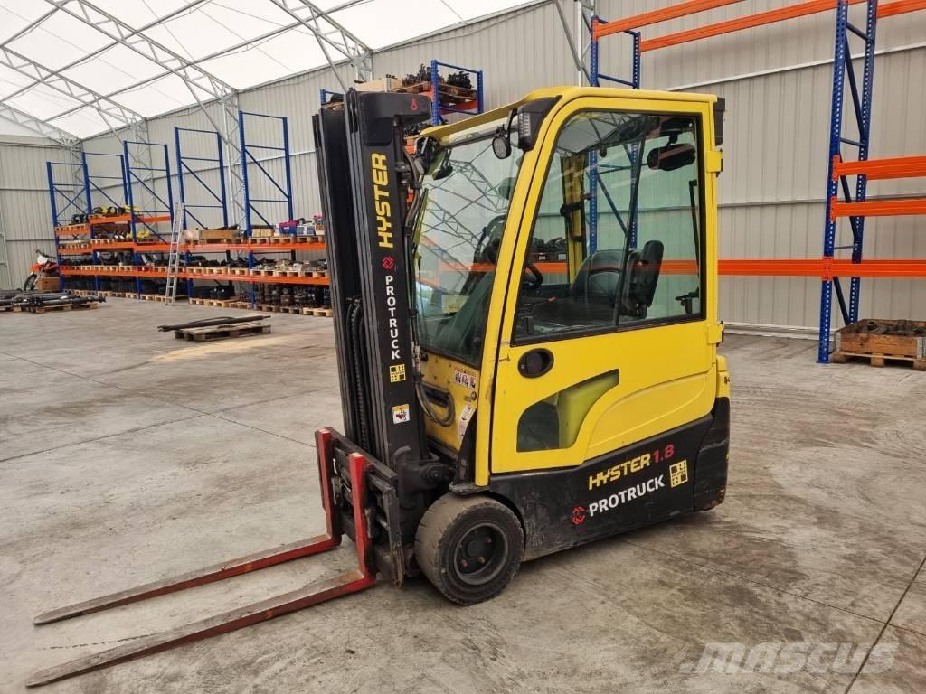 Hyster J 1.8 XNT شاحنات ذات رافعات شوكية تعمل بالكهرباء