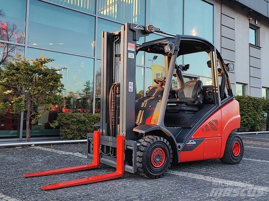 Linde H25T-02 شاحنات LPG