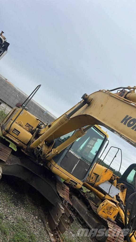 Komatsu PC 200 الشاسيه والتعليق