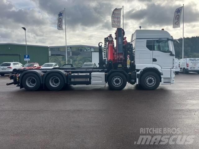 MAN TGS 35.510 8x4/4 شاحنات الرافعات