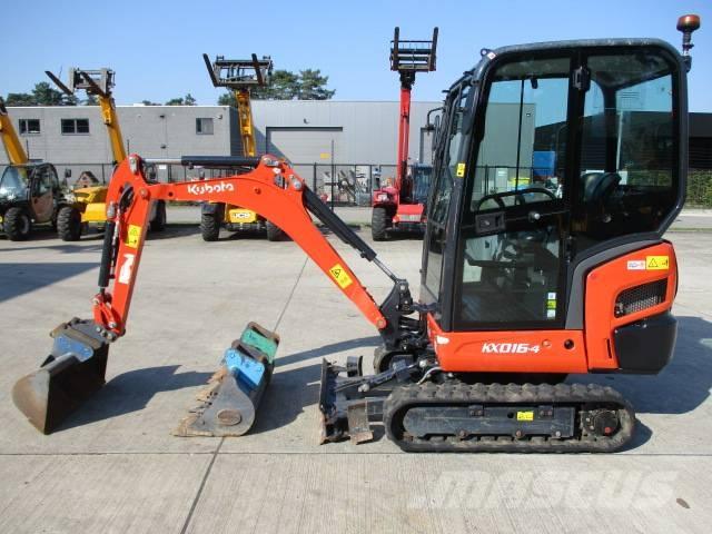 Kubota KX016-4 (100) حفارات صغيرة أقل من 7 طن (حفارات صغيرة)