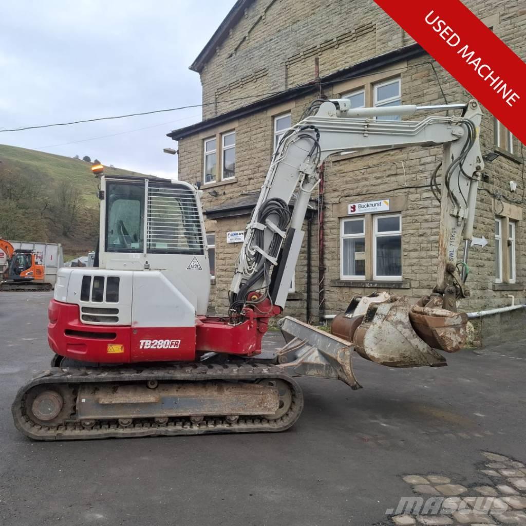 Takeuchi TB 280 FR حفارات وسط 7 طن - 12 طن