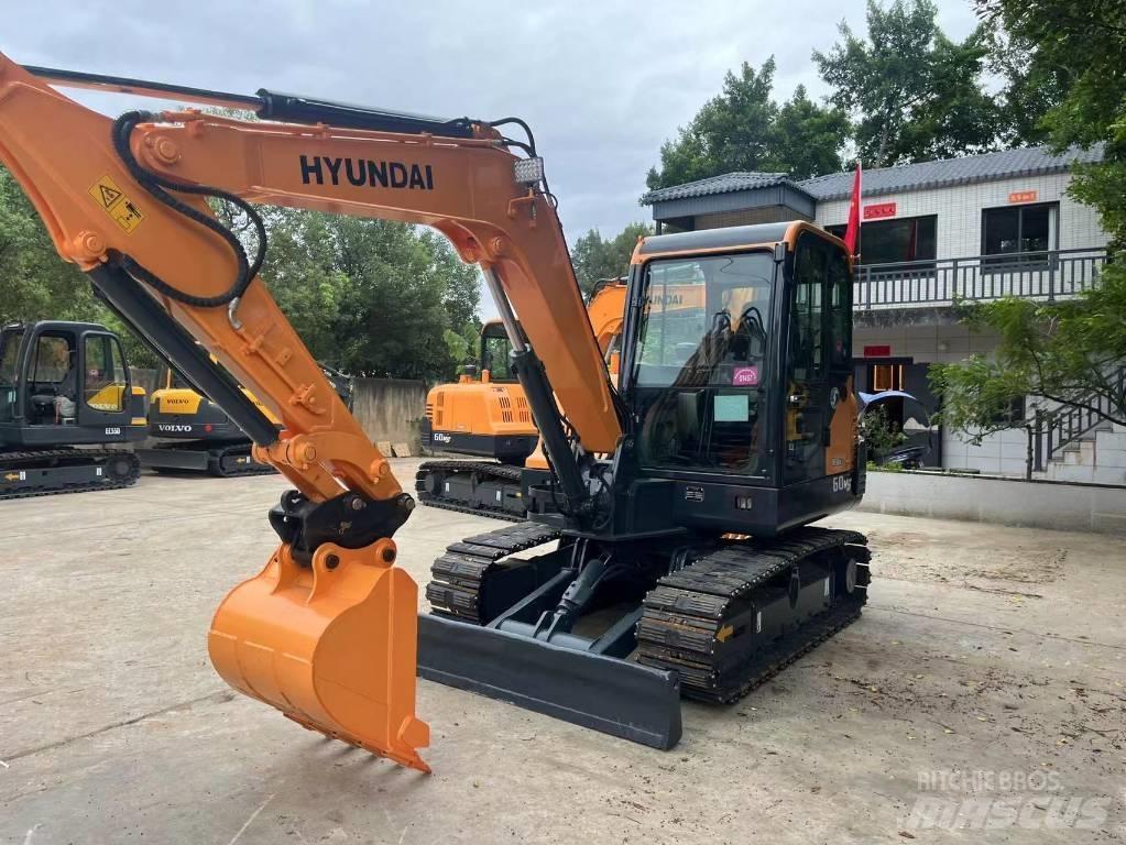 Hyundai 60vs حفارات صغيرة أقل من 7 طن (حفارات صغيرة)