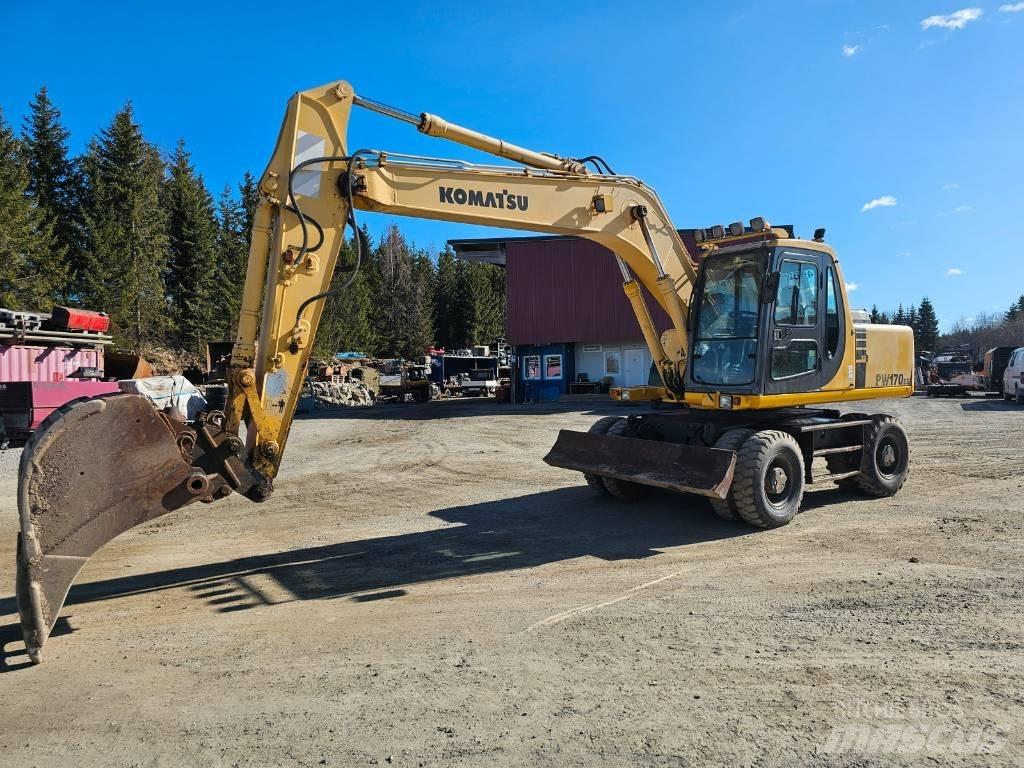Komatsu PW 170-6 حفارات بعجل