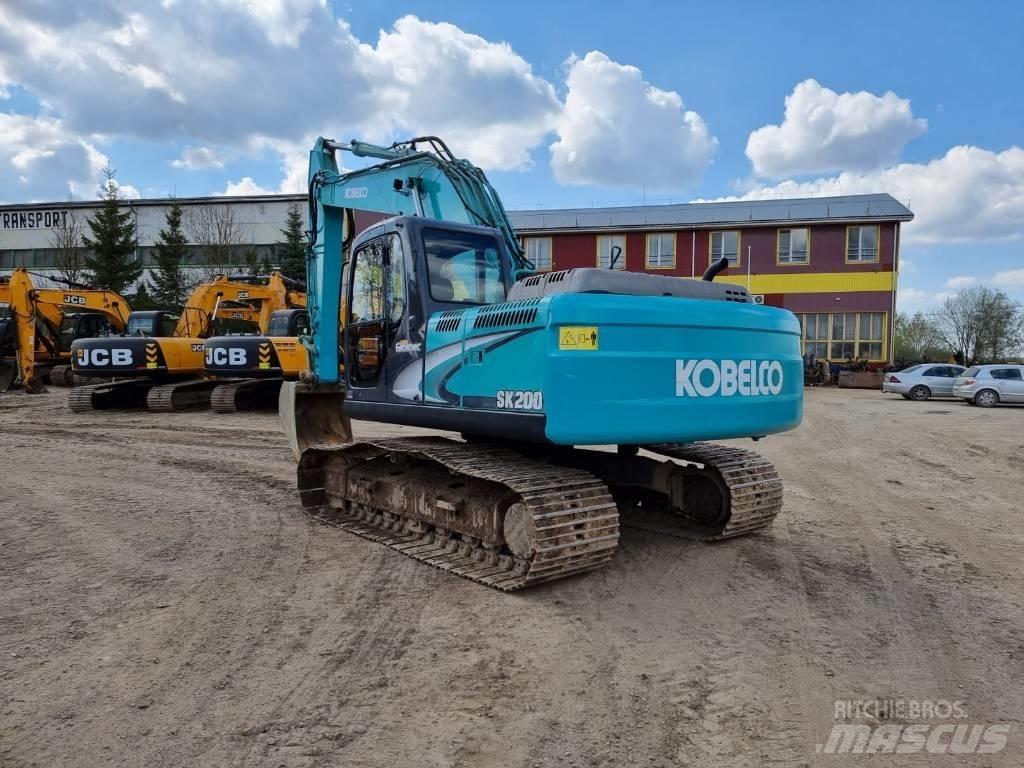 Kobelco SK 200 LC-8 حفارات زحافة