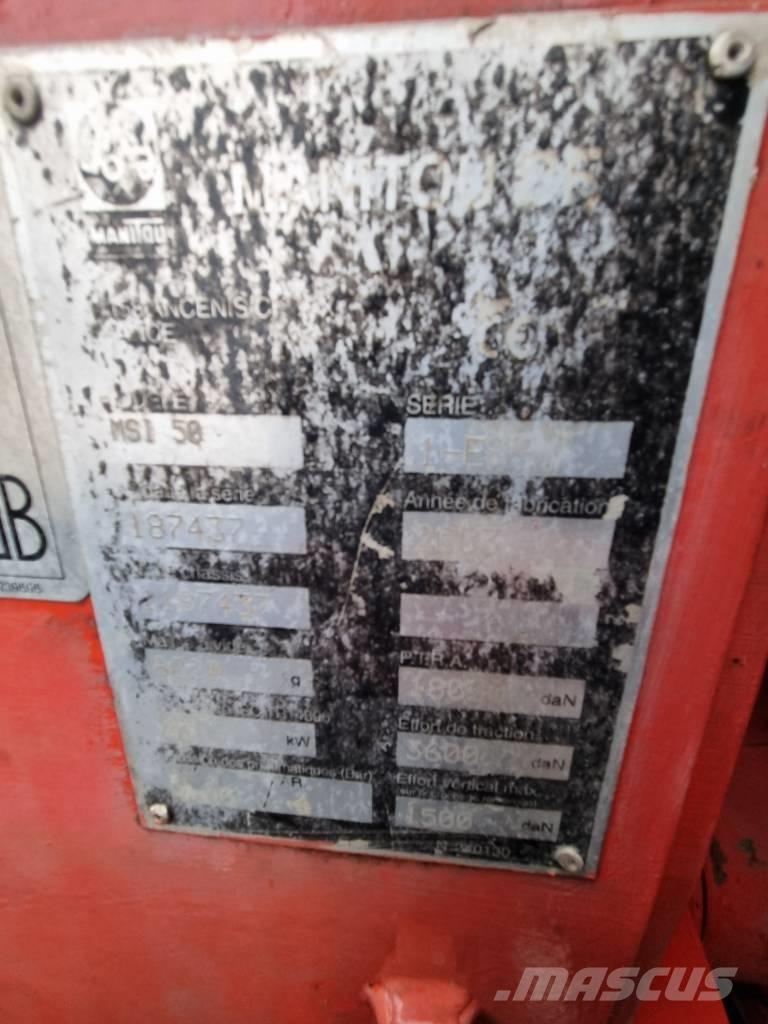 Manitou MSI 50 شاحنات الطرق الوعرة