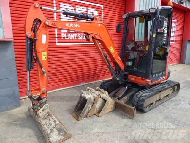 Kubota U 27-4 حفارات صغيرة أقل من 7 طن (حفارات صغيرة)