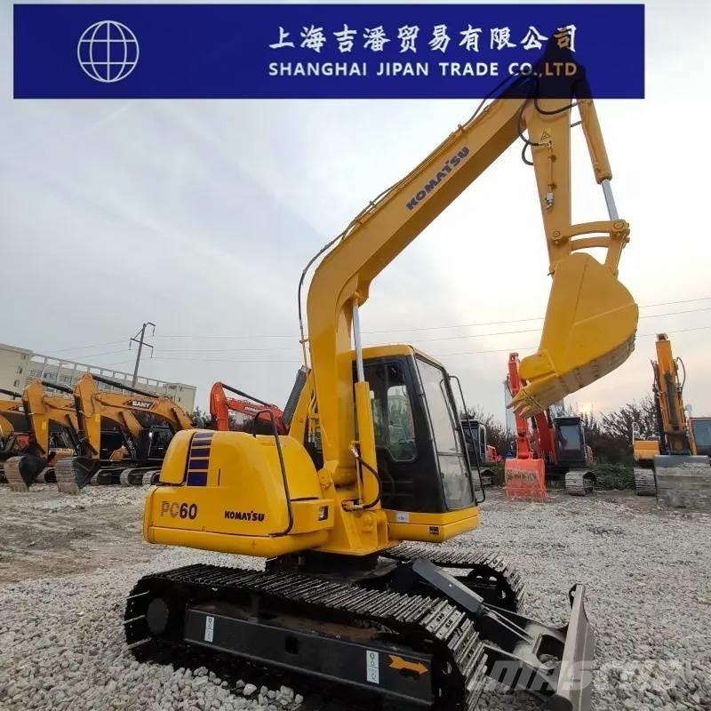 Komatsu PC 60 حفارات زحافة