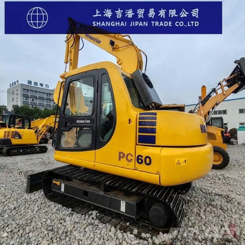 Komatsu PC 60 حفارات زحافة