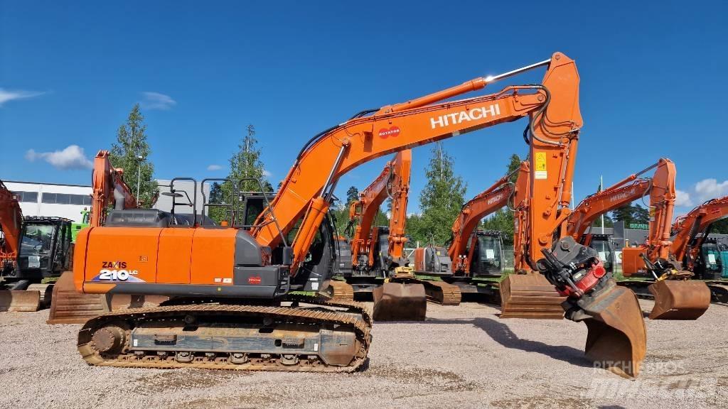 Hitachi ZX210LC-6 حفارات زحافة