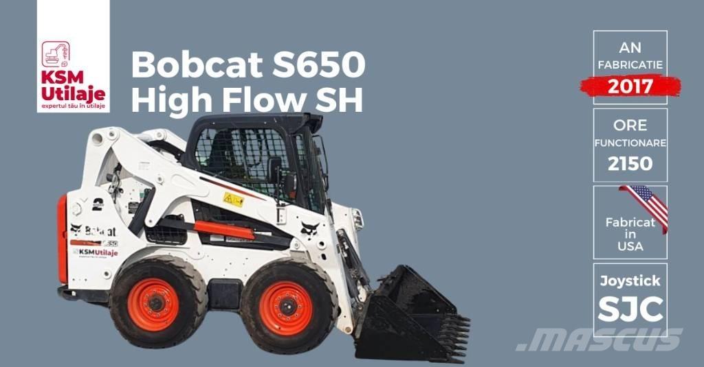 Bobcat S 650 لوادر انزلاقية التوجيه