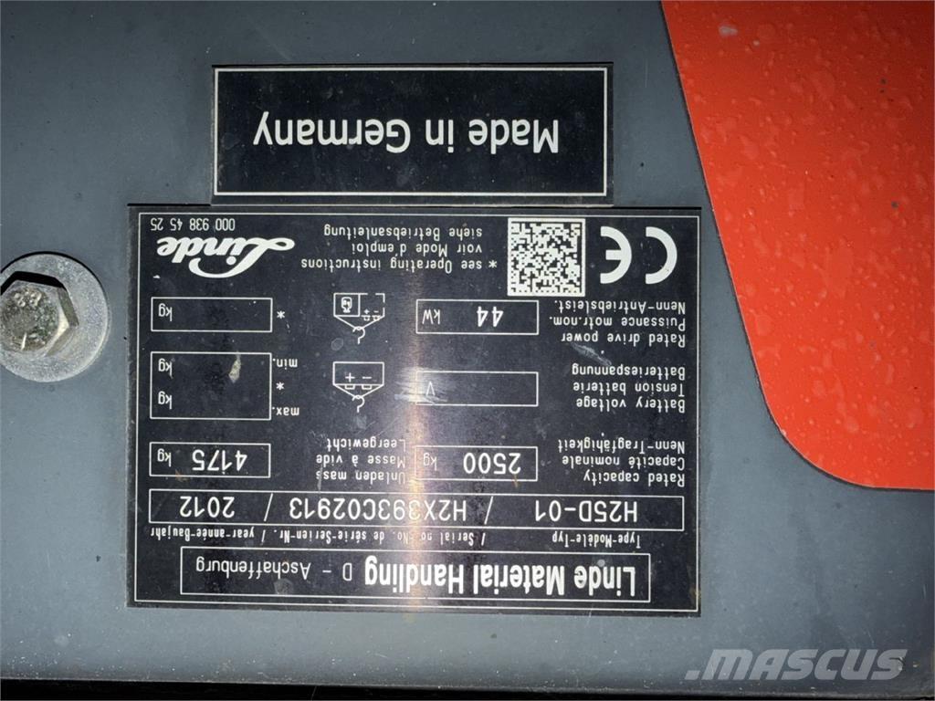 Linde H25D-01 شاحنات الديزل