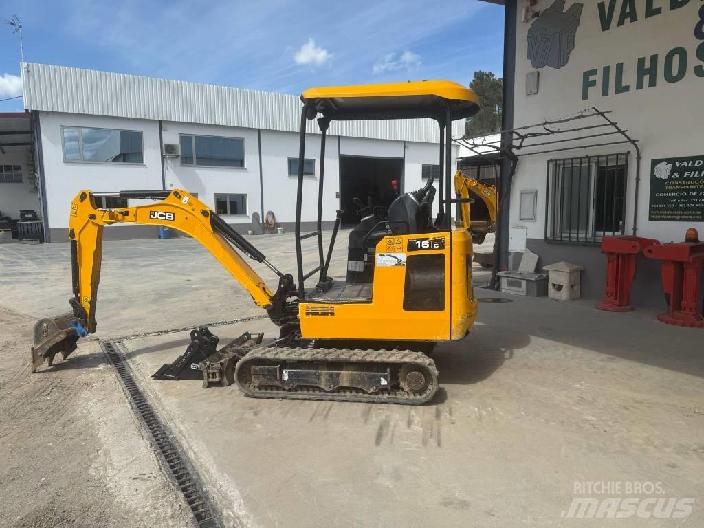 JCB 16 C-1, 1700Kg حفارات صغيرة أقل من 7 طن (حفارات صغيرة)