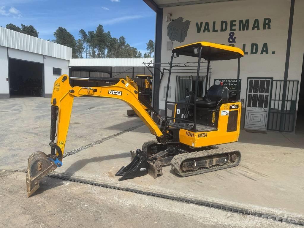 JCB 16 C-1, 1700Kg حفارات صغيرة أقل من 7 طن (حفارات صغيرة)