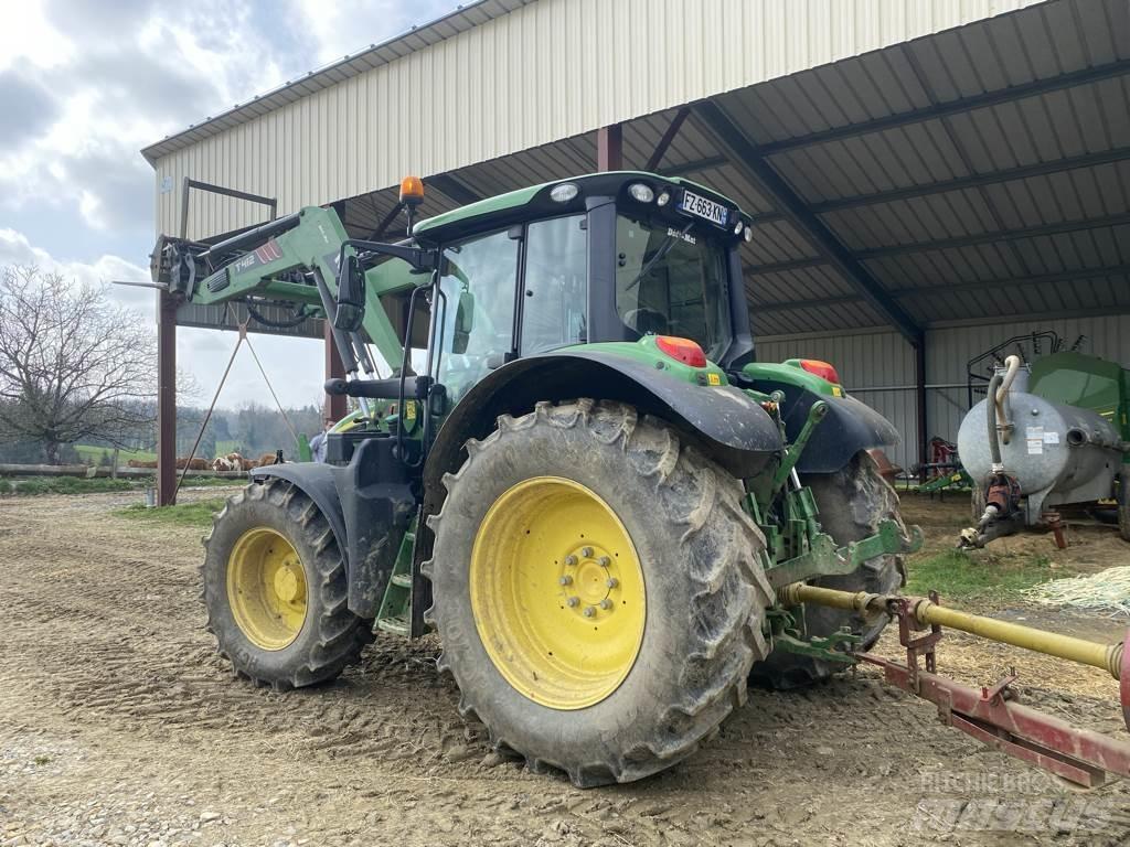 John Deere 6100 M الجرارات