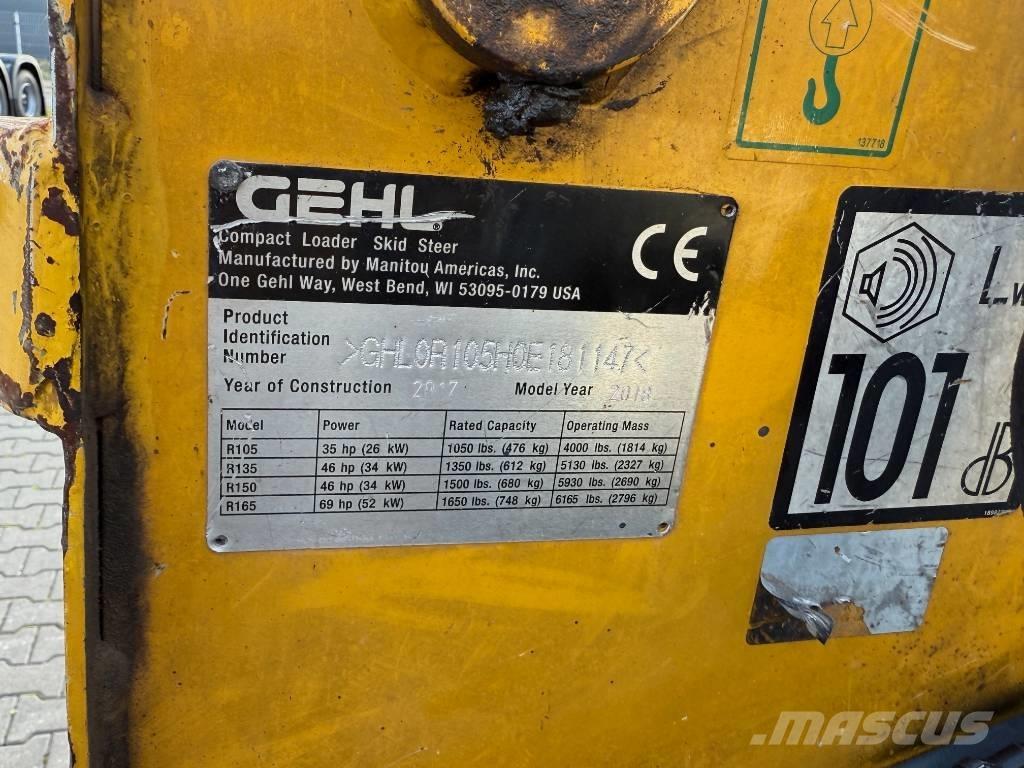Gehl R 105 لوادر انزلاقية التوجيه