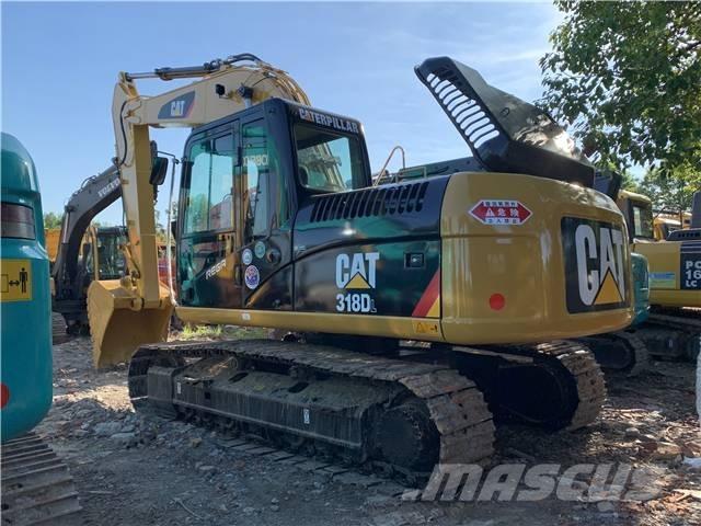 CAT 318DL حفارات زحافة