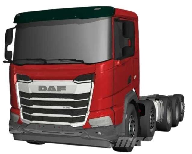 DAF XF 530 FAF 10x4 شاحنات بمقصورة وهيكل