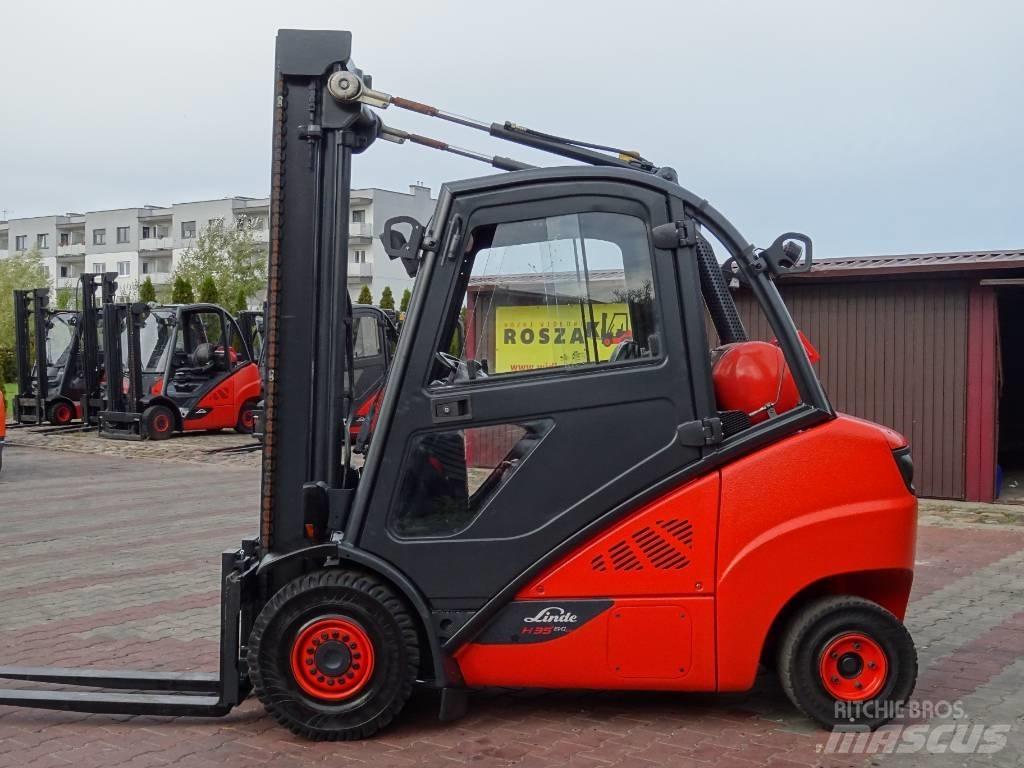 Linde H35T-02 شاحنات LPG