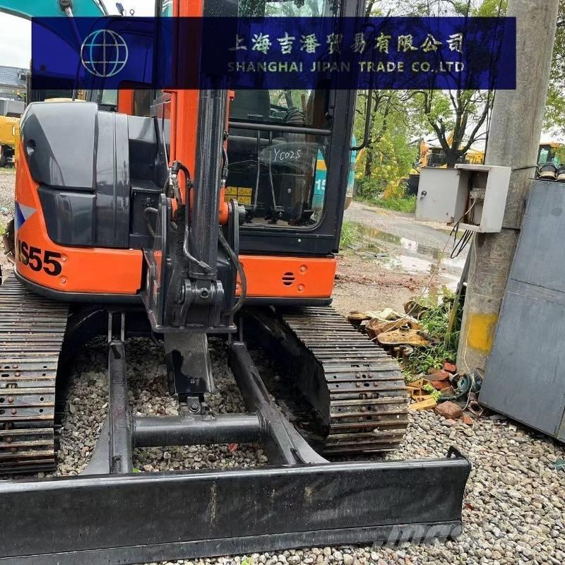 Hitachi ZX 55 حفارات صغيرة أقل من 7 طن (حفارات صغيرة)