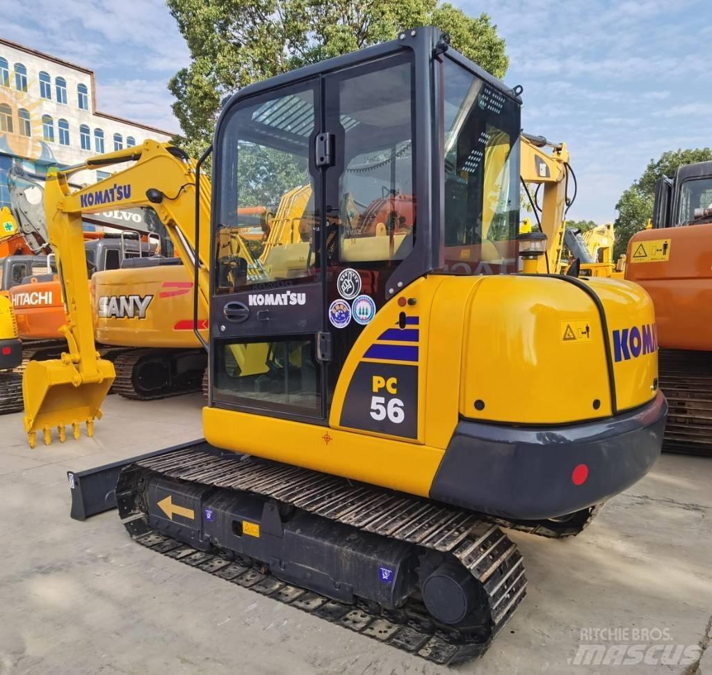Komatsu PC 56-7 حفارات زحافة