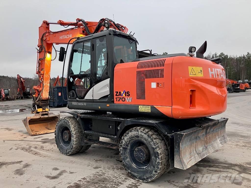 Hitachi ZX170WT-5 حفارات بعجل