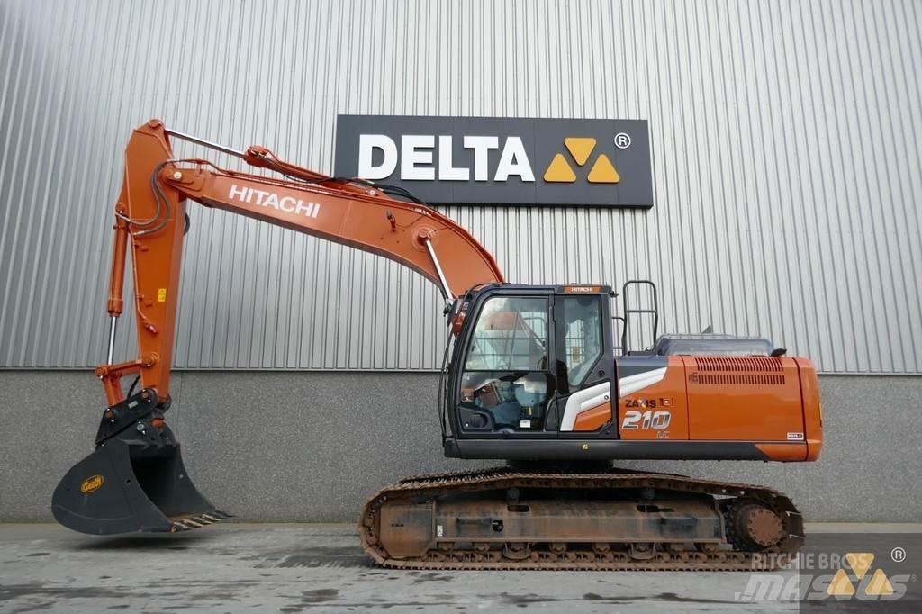 Hitachi ZX210LC-7 حفارات زحافة
