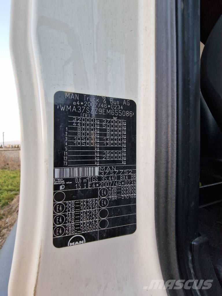 MAN TGS 35.440 شاحنات قلابة