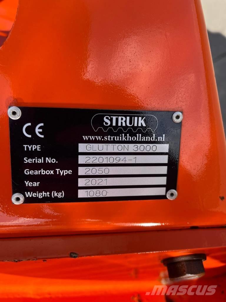 Struik Glutton 3000 معدات جز نباتات البطاطس المتيبسة