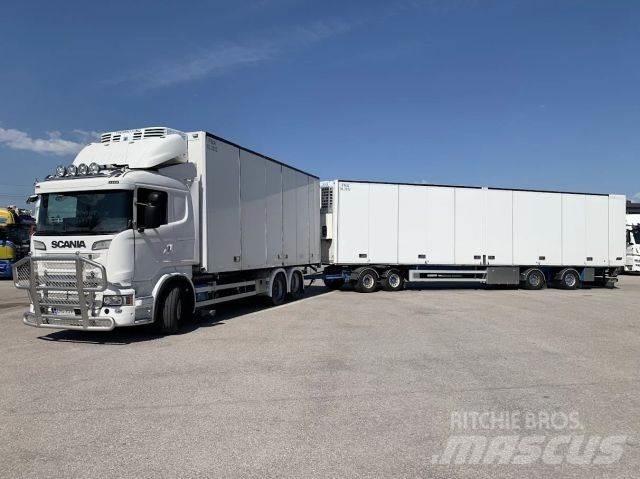 Scania R520 6x2 شاحنات ذات هيكل صندوقي