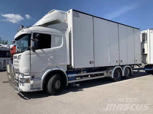 Scania R520 6x2 شاحنات ذات هيكل صندوقي